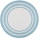 preview thumbnail 43 of 140, SAFAVIEH Courtyard Vickie Indoor/ Outdoor Waterproof Patio Backyard Rug 10' Round - Ivory/Aqua
