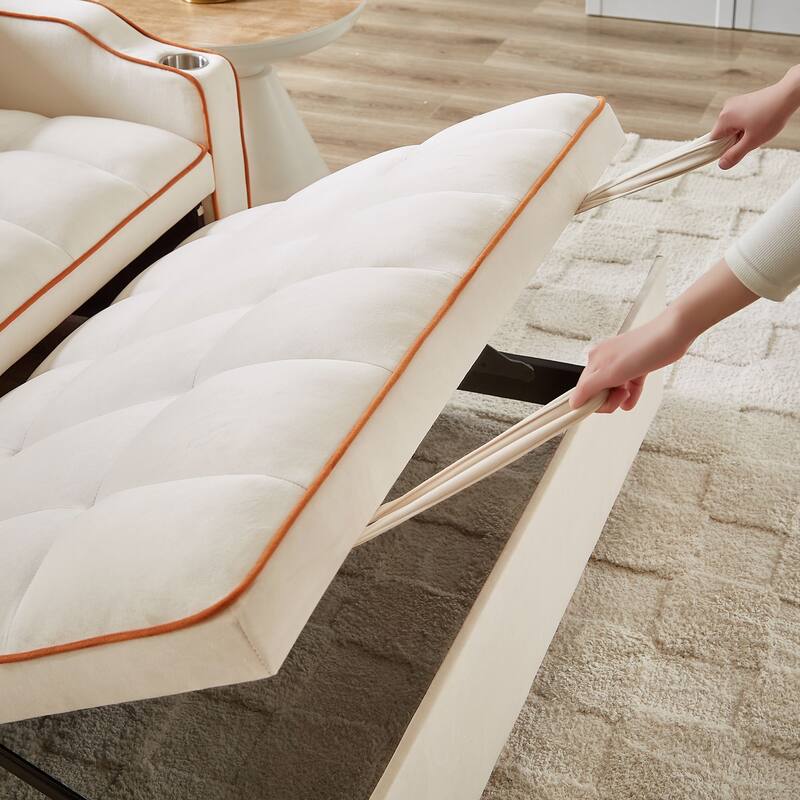 Adjustable Backrest Multifunctional Sofa Bed 3 Lengths Available