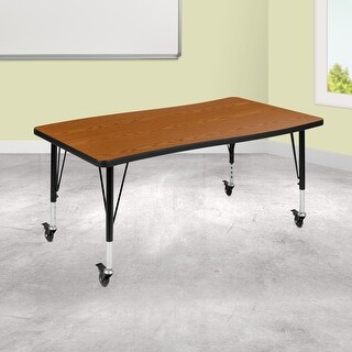 Mobile 28"Wx47.5"L Wave Collaborative Grey Kids Ad