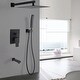 preview thumbnail 1 of 5, 12 Inch Shower Head Kit Shower System With Tub Spout Faucet