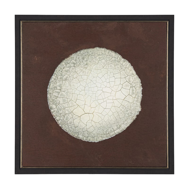 Red Sun Framed Canvas Art Print - Red Sky Small