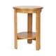 preview thumbnail 53 of 117, Kate and Laurel Foxford Round Wood Side Table 16x16x23 - Natural