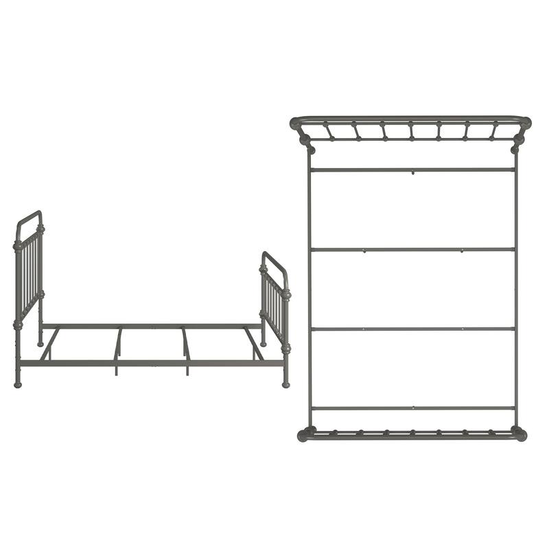 Sigulda Graceful Lines Victorian Metal Bed