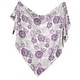 preview thumbnail 2 of 4, Sweet Jojo Designs Lavender Purple Boho Shabby Chic Floral Girl Baby Swaddle Receiving Blanket Ivory Bohemian Vintage Watercolor