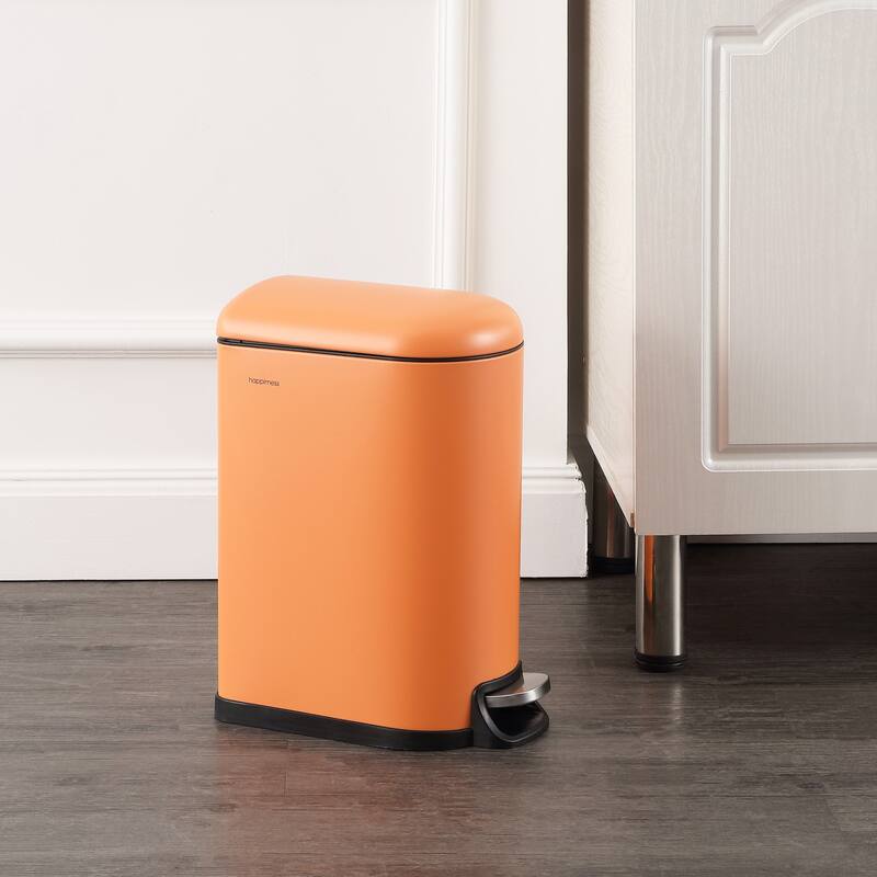 happimess Roland Mini Step-Open Trash Can