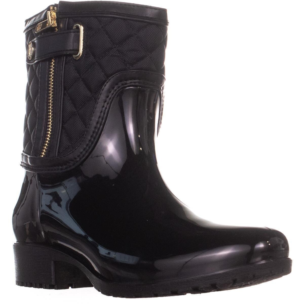 tommy hilfiger francie rain boots