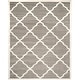 preview thumbnail 15 of 127, SAFAVIEH Amherst Irma Modern Rug 10' x 14' - Dark Grey/Beige - Rectangle