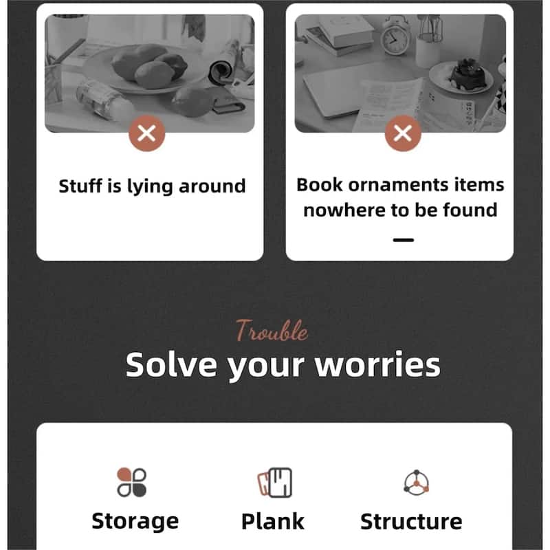 Modern Wooden Dining Table Coffee Table