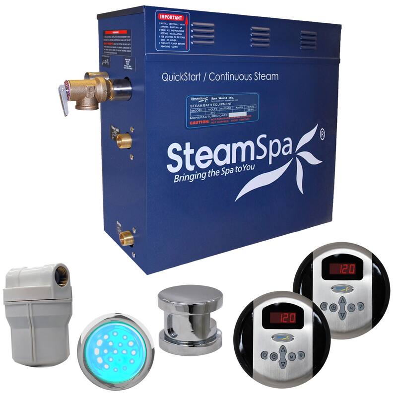 SteamSpa Royal 9 kW Steam Generator Package
