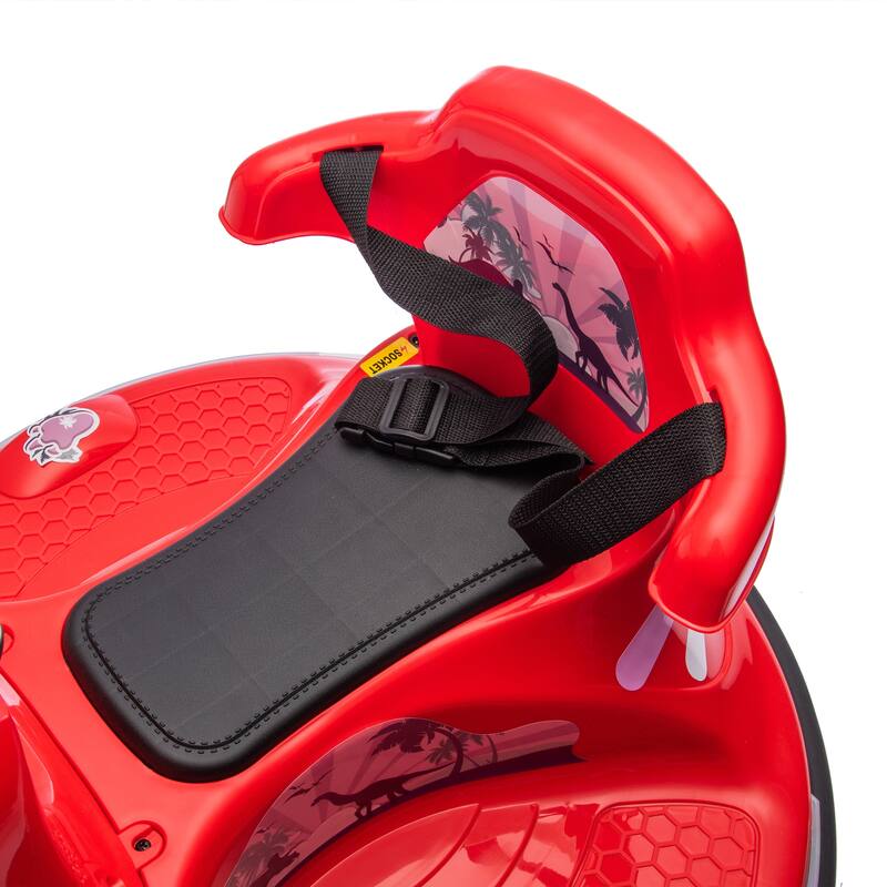 12V Kids Ride On Bumper car W/Parents control,Rotate 360 degrees,Two-handed switch for direction control For kids of 2-5