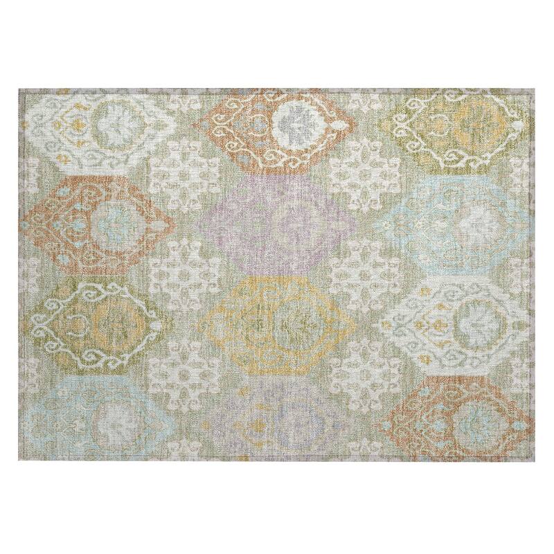 Machine Washable Indoor/ Outdoor Global Bayfield Chantille Rug