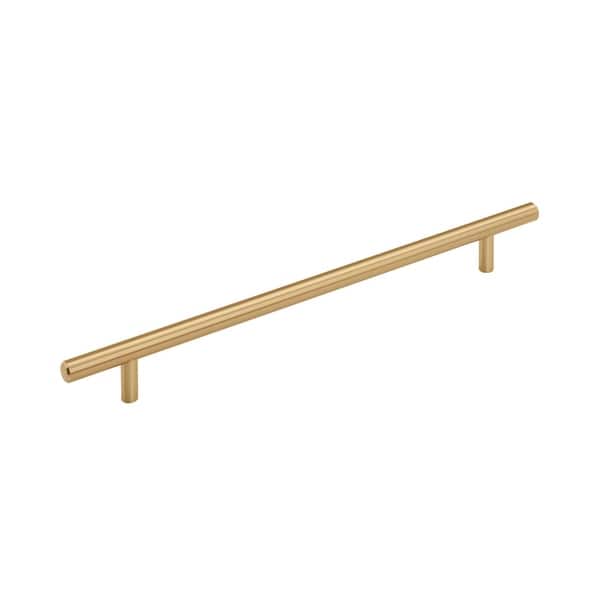 slide 2 of 1, Bar Pulls 10-1/16 in (256 mm) Center-to-Center Champagne Bronze Cabinet Pull - 10.063