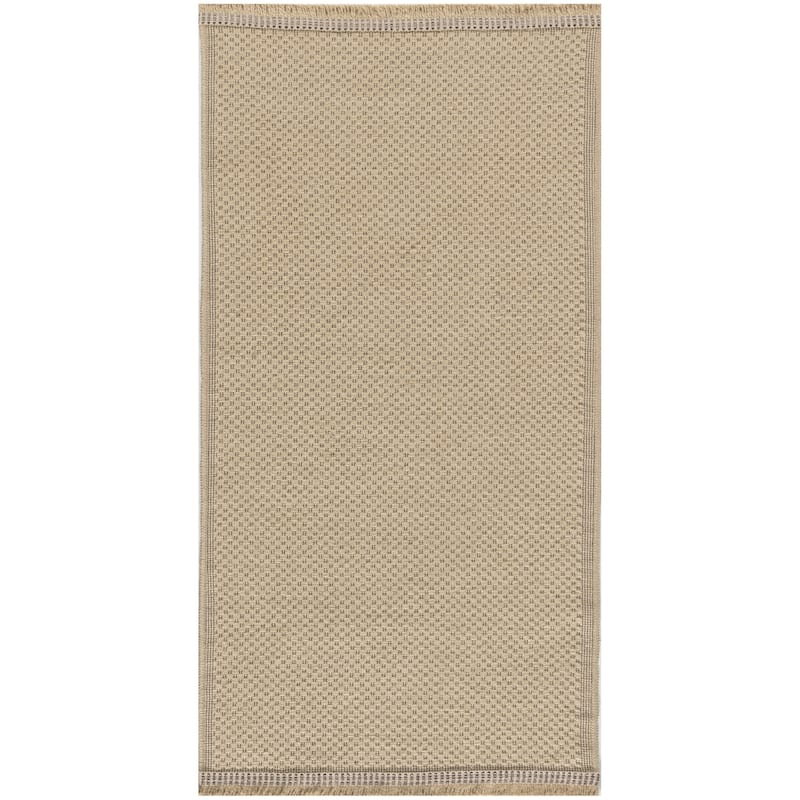 HomeRootsSolid Color Modern Rectangle Area Rug - 48' X '24' X '0.25