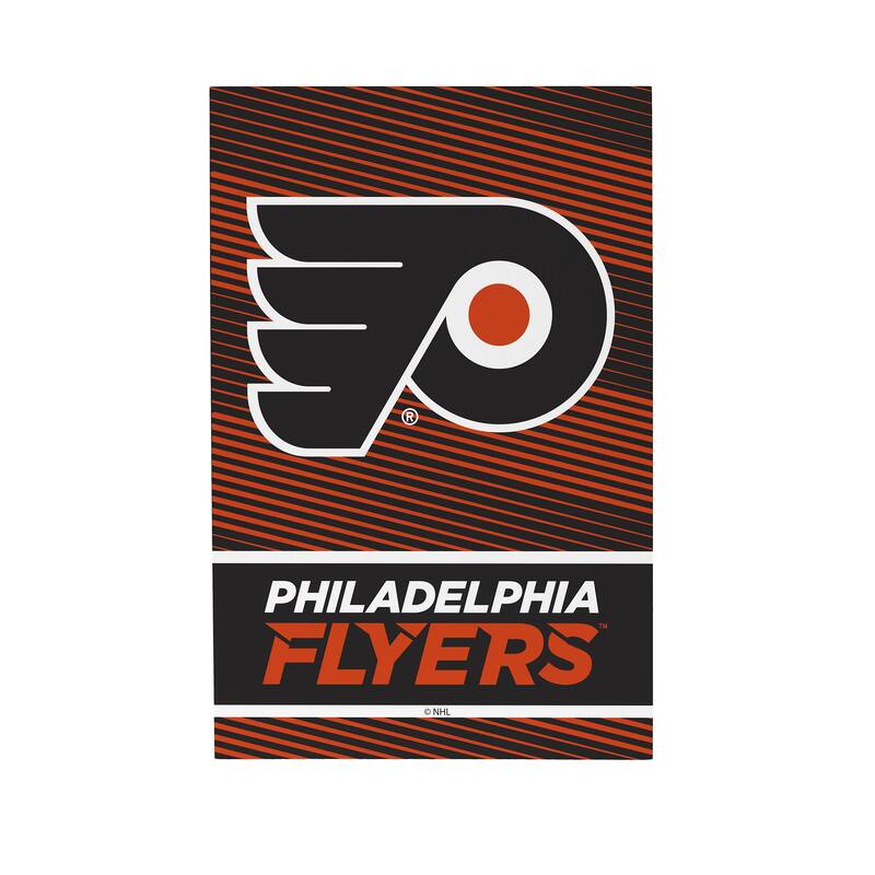 Philadelphia Flyers Wooden Tabletop Mantel Shelf Sign