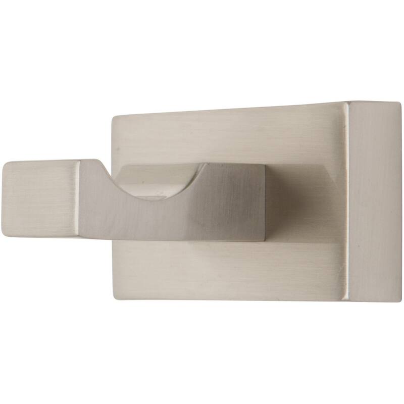Atlas Homewares 1-3/4 Inch Projection Single Prong Robe and Coat Hook - Brushed Nickel