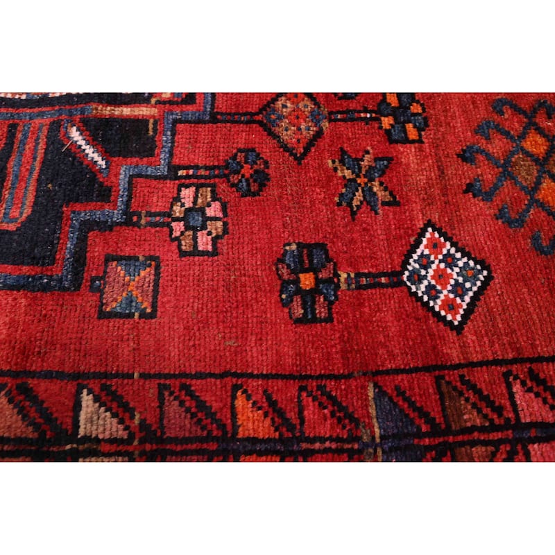 ECARPETGALLERY Hand-knotted Konya Anatolian Red Wool Rug - 5'1 x 10'4