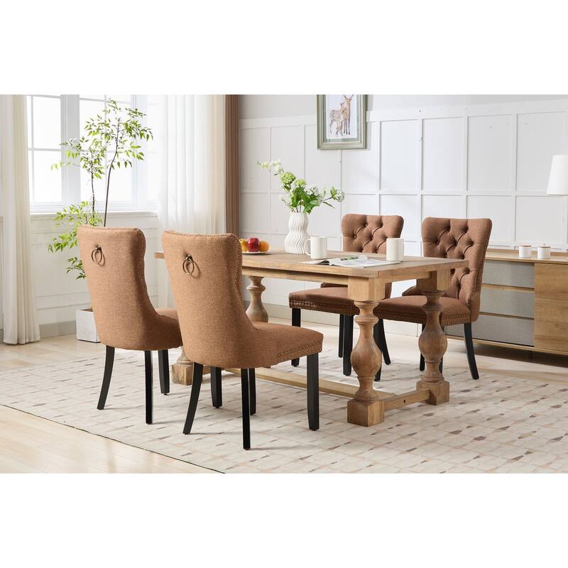 Upholstery Dining Chairs Set of 2