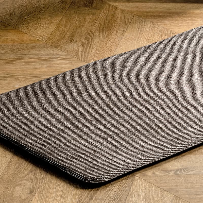 Nuloom Casual Braided Anti Fatigue Kitchen or Laundry Room Comfort Mat