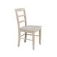 preview thumbnail 116 of 128, International Concepts Solid Wood Madrid Ladderback Chairs, Set of 2 - N/A