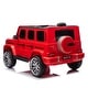 preview thumbnail 30 of 38, Licensed Mercedes-Benz G63 12V Ride-On Car for Kids, Remote Control, Music, Bluetooth, Double Doors, Spring Suspension