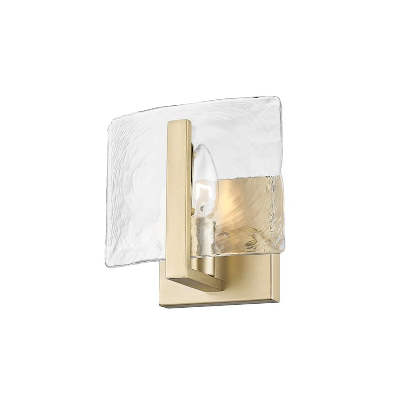 Golden Lighting Aenon 1-light Wall Sconce in Pewter