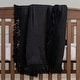 preview thumbnail 6 of 9, Rizzy Home Tatum Solid Fringe Crib Quilt - 38" X 50"