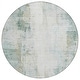 preview thumbnail 22 of 84, Machine Washable Indoor/Outdoor Abstract Solid Chantille Rug