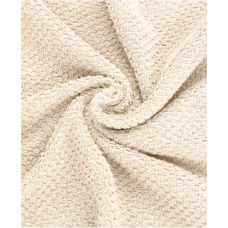 Feather and Stitch NY 650 GSM Premium Cotton 6 Piece Towel Set Super Absorbent Quick Dry Spa Quality