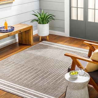 Livabliss Amesbury Indoor/ Outdoor Mod Geometric Area Rug
