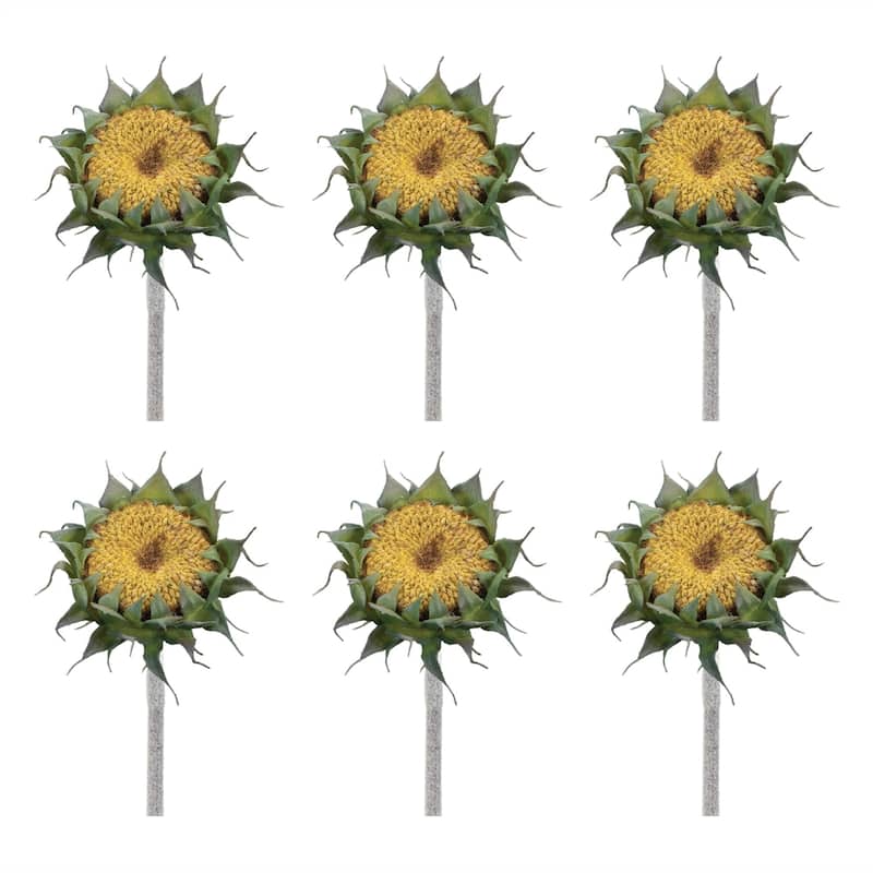 Sunflower Artificial Stem Sprays - 23.75" - Set of 6