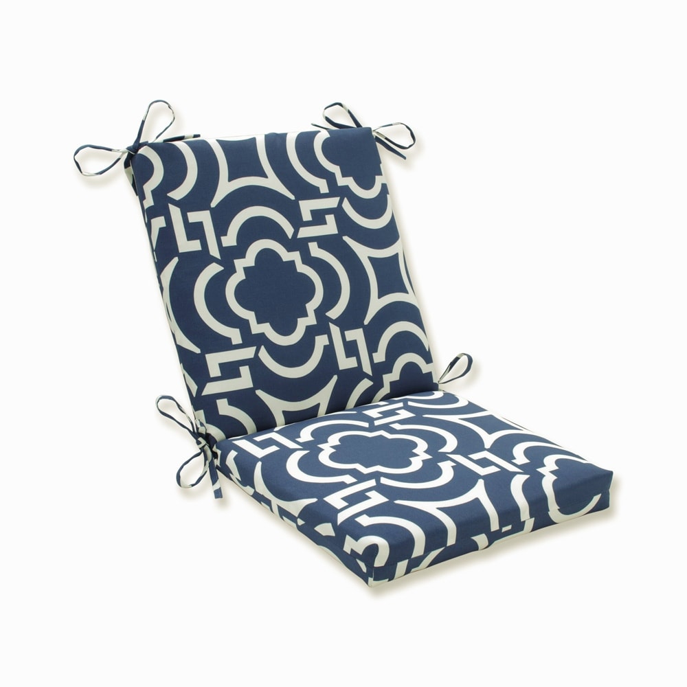 Pillow Perfect Outdoor Carmody Squared Chair Cushion On Sale
