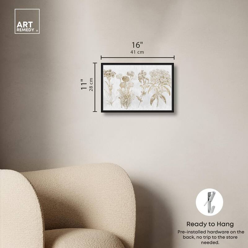 Floral Selection Quad Canvas by Art Remedy