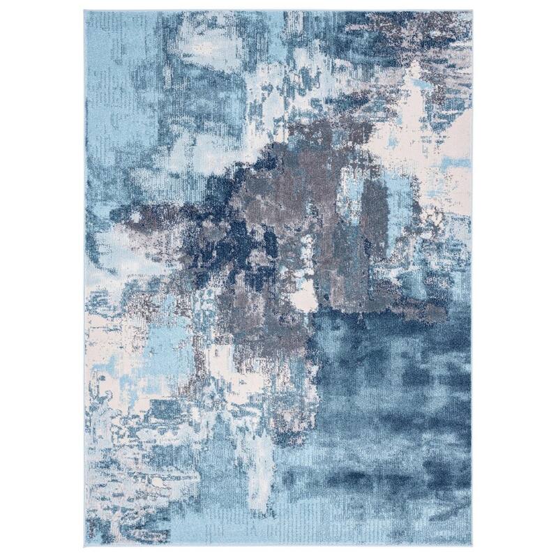 Luxe Weavers Distressed Abstract Area Rug
