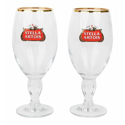 Stella Artois Glassware Signature Traditional 2 Pack - Clear