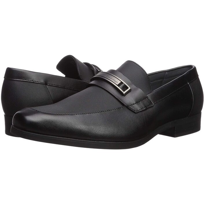 calvin klein men's jameson soft leather loafers