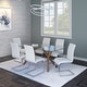 preview thumbnail 10 of 18, Porch & Den University Maxim Faux Leather Dining Chair (Set of 2)