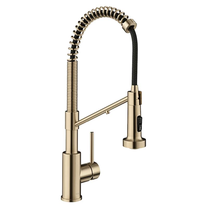 Kraus Bolden 2-Function 1-Handle Commercial Pulldown Kitchen Faucet