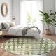 preview thumbnail 12 of 101, Machine Washable Indoor/ Outdoor Chantille Abstract Dots Rug