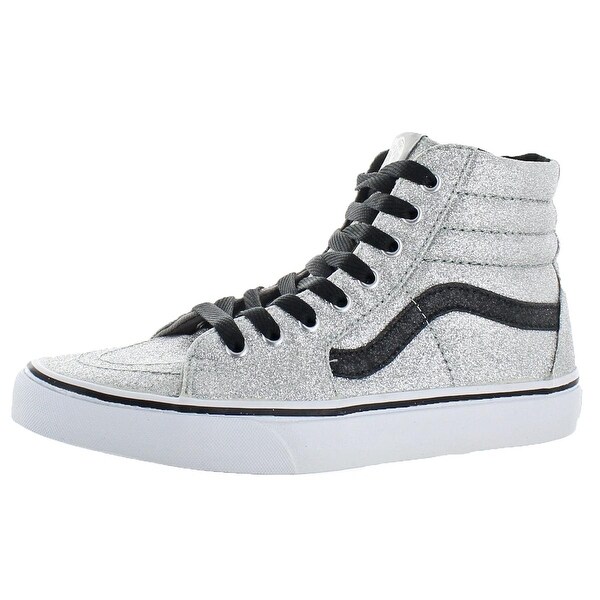 glitter high top vans womens