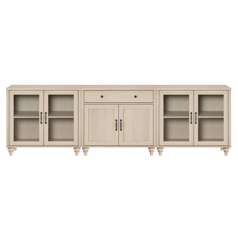 Sideboard Buffet Cabinets with Doors and Drawer