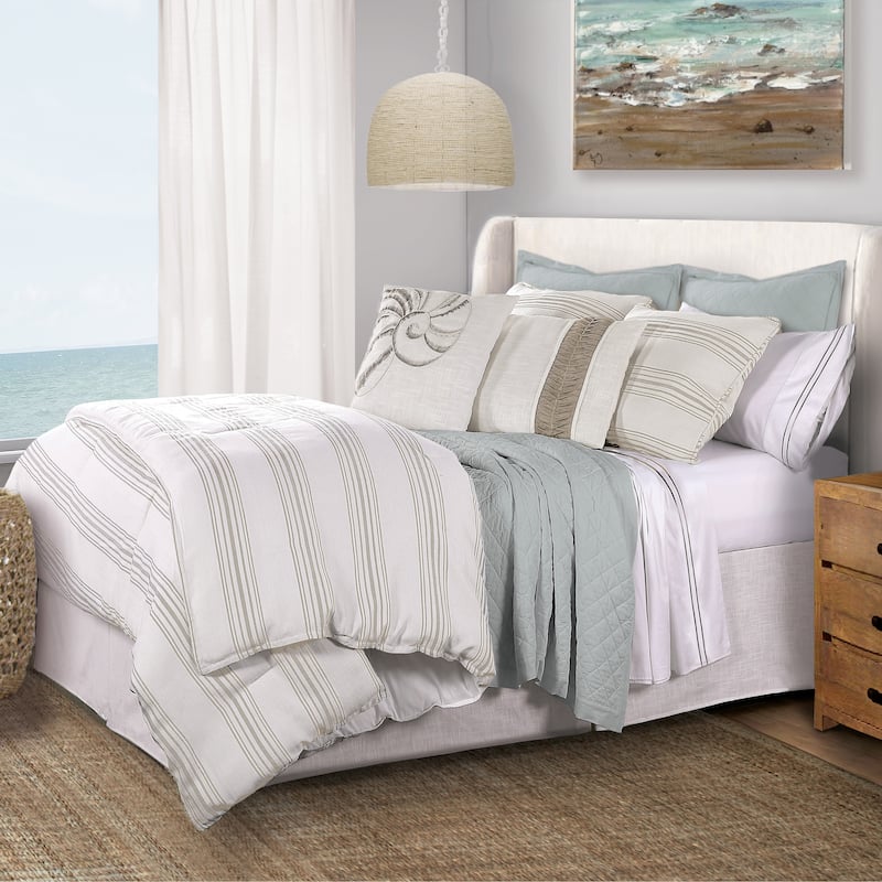 HiEnd Accents Prescott Tailored Bed Skirt