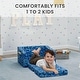 preview thumbnail 22 of 22, Delta Children Cozee Flip-Out Chair - 2-in-1 Convertible Chair to Lounger for Kids