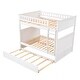 preview thumbnail 25 of 33, Full Over Full Versatile Bunk Bed w/Twin Trundle