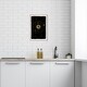 preview thumbnail 23 of 62, Astrology Map, Solar System Planets Modern Black Canvas Wall Art Print for Bedroom