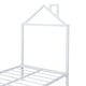 preview thumbnail 48 of 91, Metal Twin Platform Bed with Pull-Out Trundle, House-Shaped Design