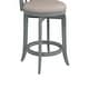 preview thumbnail 17 of 37, Hillsdale Furniture Savana Wood Upholstered Swivel Stool
