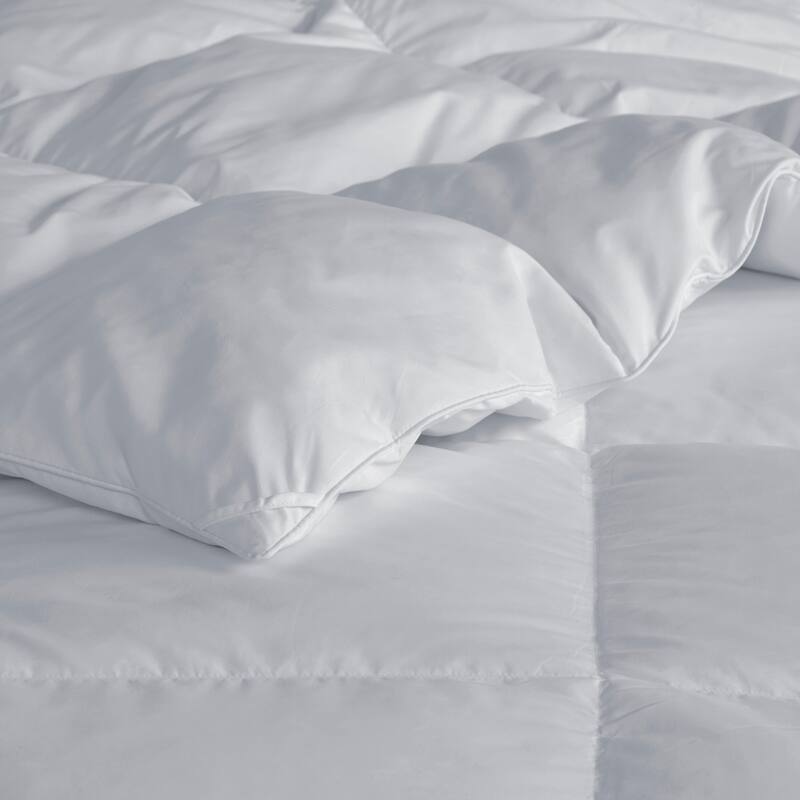 Madison Park Heavy Warmth Goose Feather and Down Oversize Comforter