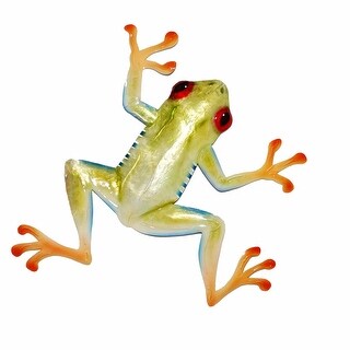 Google Eyed Concrete Garden Frog 