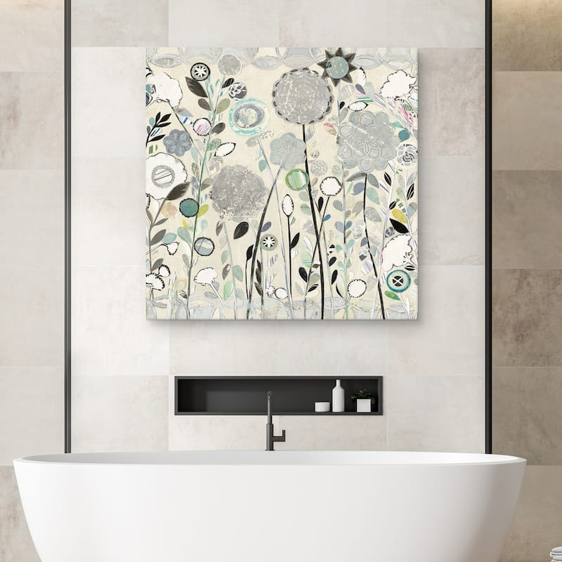 Interlocking Shadows by Candra Boggs Canvas Art Print
