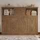 preview thumbnail 5 of 17, Rustic Casual Folding Twin Size Murphy Bed with Charging Station and Drawer
